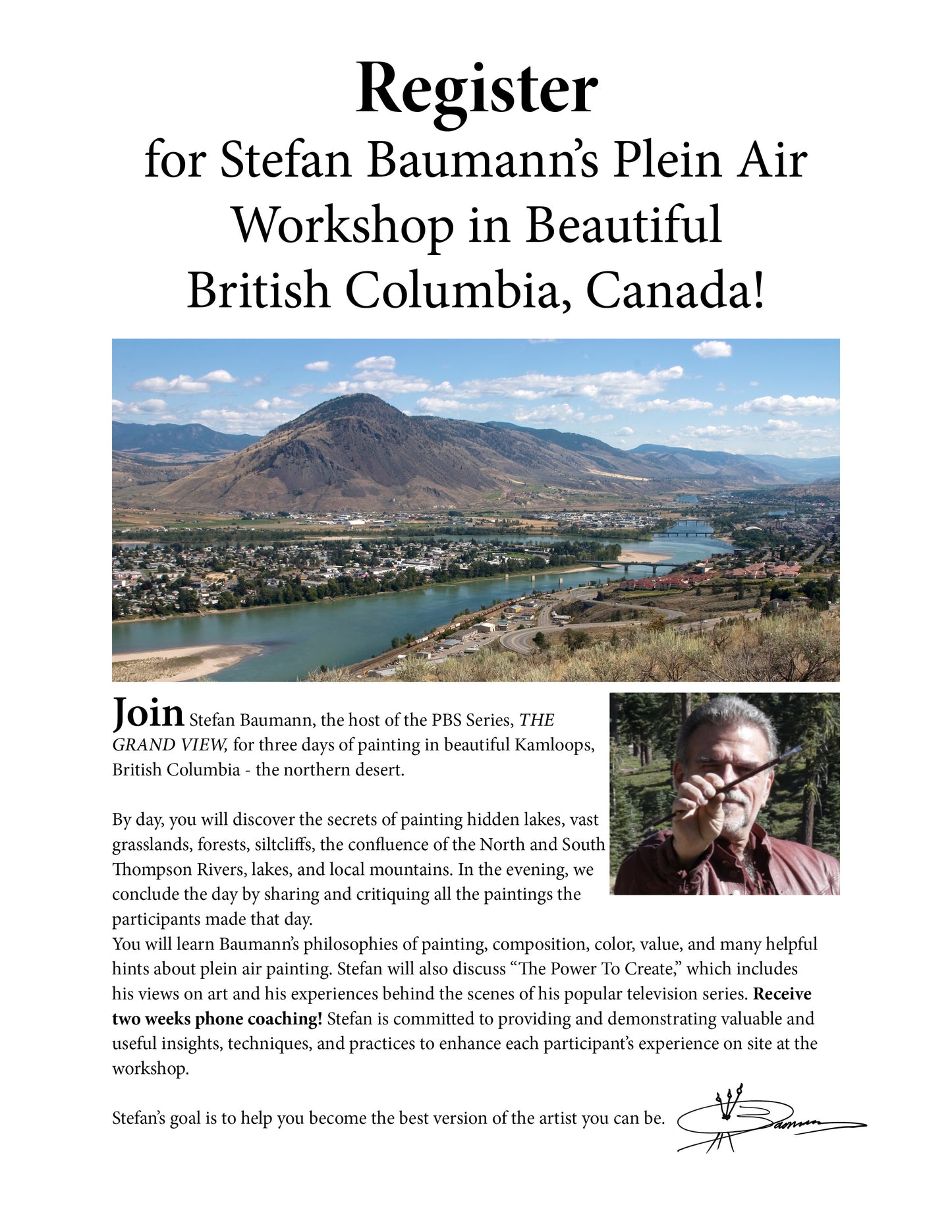 BAUMANN PLEIN AIR PAINTING WORKSHOP